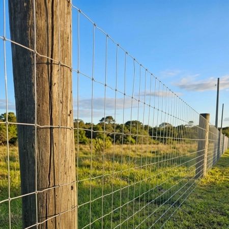Alambrado de aço Fênix 25m - (Fios de Aço 2,50mm / malha 10x10cm)