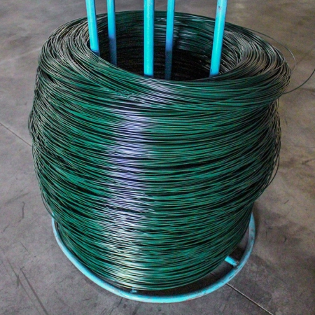 Arame pvc verde