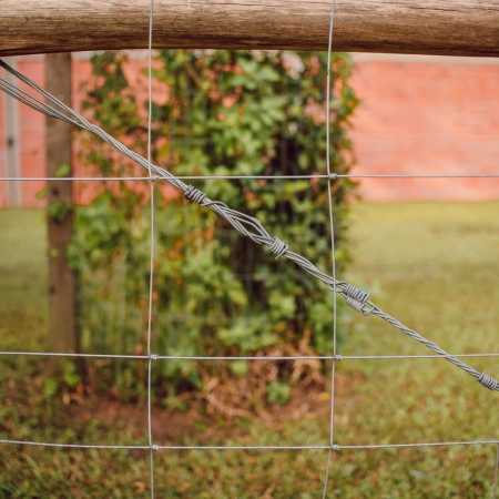 amarração de estronca de arame