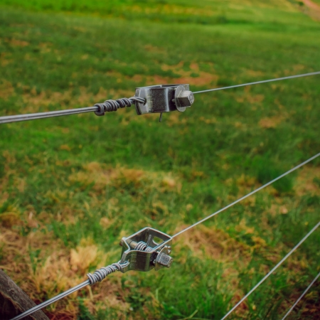 Catraca para arame liso Ovalado galvanizada - T7 Reforçada Catraca para esticar arame liso reforçada