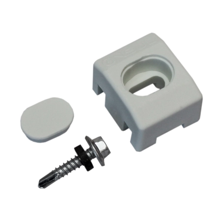 Fixador de Gradil Fixador de Gradil Branco