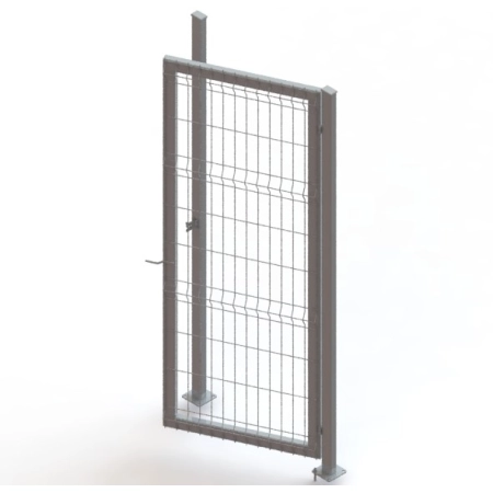 Portão de abrir Gradil STANDARD Insul Pintado - C/ 2 postes