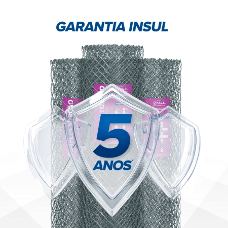 Tela Alambrado Galvanizada fio 16 (1,65mm) malha 2" (5cm) - Rolo 20m