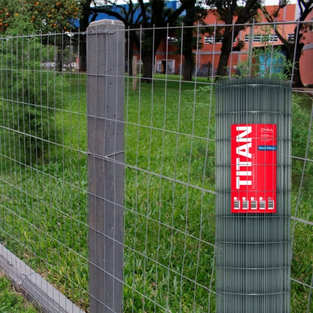 Tela de proteção residencial Titan (Fio 2,50mm / Malha 5x15cm) - Rolo 25m