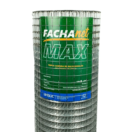 Tela Fachanet Max Triplo Galvanizada