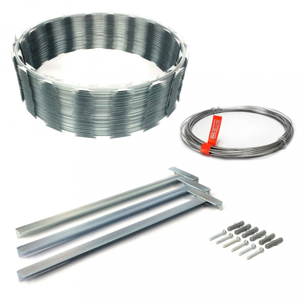 Kit Concertina 10m x 45cm Casa das Cercas