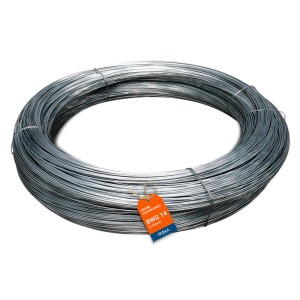 Arame Galvanizado - 1kg - BWG  14 (2,10mm) - 38 metros por Kg