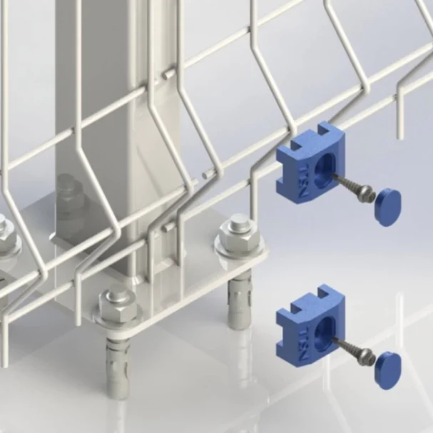 Produto Gradil Insul G4 Galvanizado 3,80mm - Malha 5x20cm