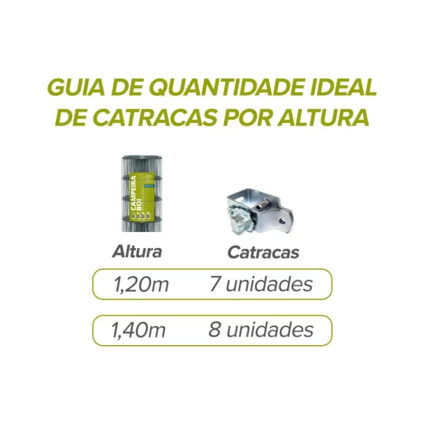 Produto KIT Campeira Boi + Catraca - 1,40m X 100m