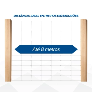 KIT Campeira Ovino + Catraca - 1,20m X 50m Produto KIT Campeira Ovino + Catraca - 1,20m X 50m