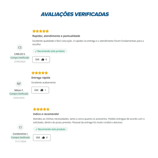Tela Soldada Brava revestida em PVC - Fio 2,50mm - Malha 5x10cm - Rolo 25m Produto Tela Soldada Brava revestida em PVC - Fio 2,50mm - Malha 5x10cm - Rolo 25m