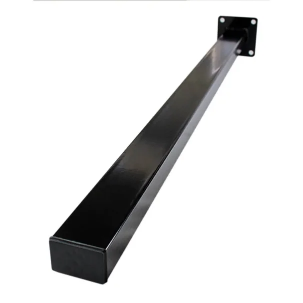 Tubo Pintado C/base e tampa para Gradil e Alambrado 40x60x1,45mm Produto Tubo Pintado C/base e tampa para Gradil e Alambrado 40x60x1,45mm