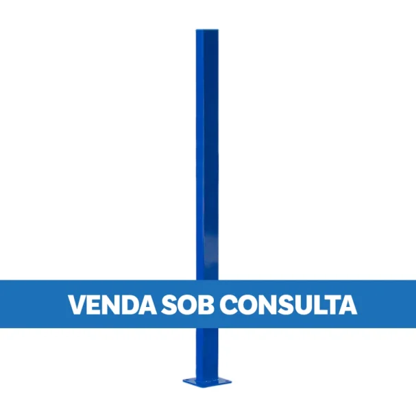 Produto Tubo Pintado C/Base para Gradil e Alambrado 40x60x1,45mm