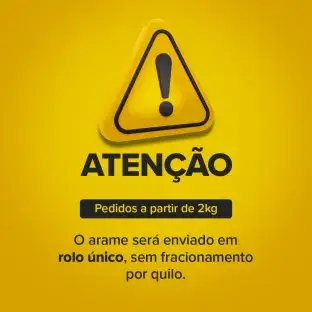 Produto Produto Arame BWG 16 com revestimento em PVC Verde- Rolos de até 50kg - 48 metros por kg 