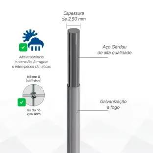 Produto Produto KIT Campeira Boi + Catraca - 1,20m X 100m