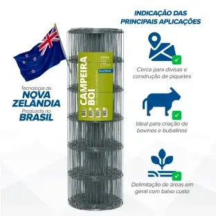 Produto KIT Campeira Boi + Catraca - 1,20m X 50m Produto Produto KIT Campeira Boi + Catraca - 1,20m X 50m