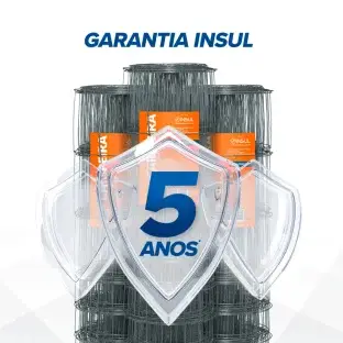 Produto Produto Tela Campeira Ovinos - Malha 30x10cm - Fios de aço 2,50mm - 650kgf - 50m