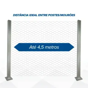 Produto Tela Hexagonal Pinteiro - Fio 22 - 0,71mm - Malha 2,5cm - Rolo 50m Produto Produto Tela Hexagonal Pinteiro - Fio 22 - 0,71mm - Malha 2,5cm - Rolo 50m