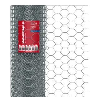 Produto Tela Mangueirão fio 16 - 1,65mm - malha (7,6cm) - Rolo 50m