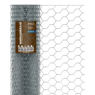 Produto Tela Mangueirão Leve fio 18 - 1,24mm - Malha (7,6cm) - Rolo 50m