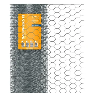 Produto Tela para Galinheiro fio 18 - 1,24mm - Malha 5cm - Rolo 50m