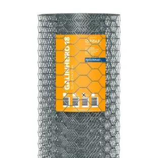 Produto Produto Tela para Galinheiro fio 18 - 1,24mm - Malha 5cm - Rolo 50m