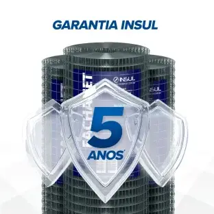 Produto Tela Reboco FachaNet (Fio 18 1,24mm / Malha 2,5cm) - Rolo 25m Produto Produto Tela Reboco FachaNet (Fio 18 1,24mm / Malha 2,5cm) - Rolo 25m