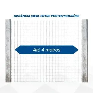 Produto Tela Soldada Multy Uso 25m - Fio 1,90mm - Malha 5x5cm - Rolo 25m Produto Produto Tela Soldada Multy Uso 25m - Fio 1,90mm - Malha 5x5cm - Rolo 25m