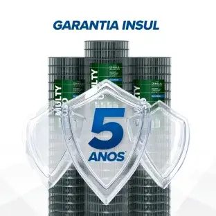 Produto Tela Soldada Multy Uso 25m - Fio 1,90mm - Malha 5x5cm - Rolo 25m Produto Produto Tela Soldada Multy Uso 25m - Fio 1,90mm - Malha 5x5cm - Rolo 25m