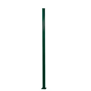 Tubo Pintado C/base e tampa para Gradil e Alambrado 40x60x1,45mm Produto Tubo Pintado C/base e tampa para Gradil e Alambrado 40x60x1,45mm